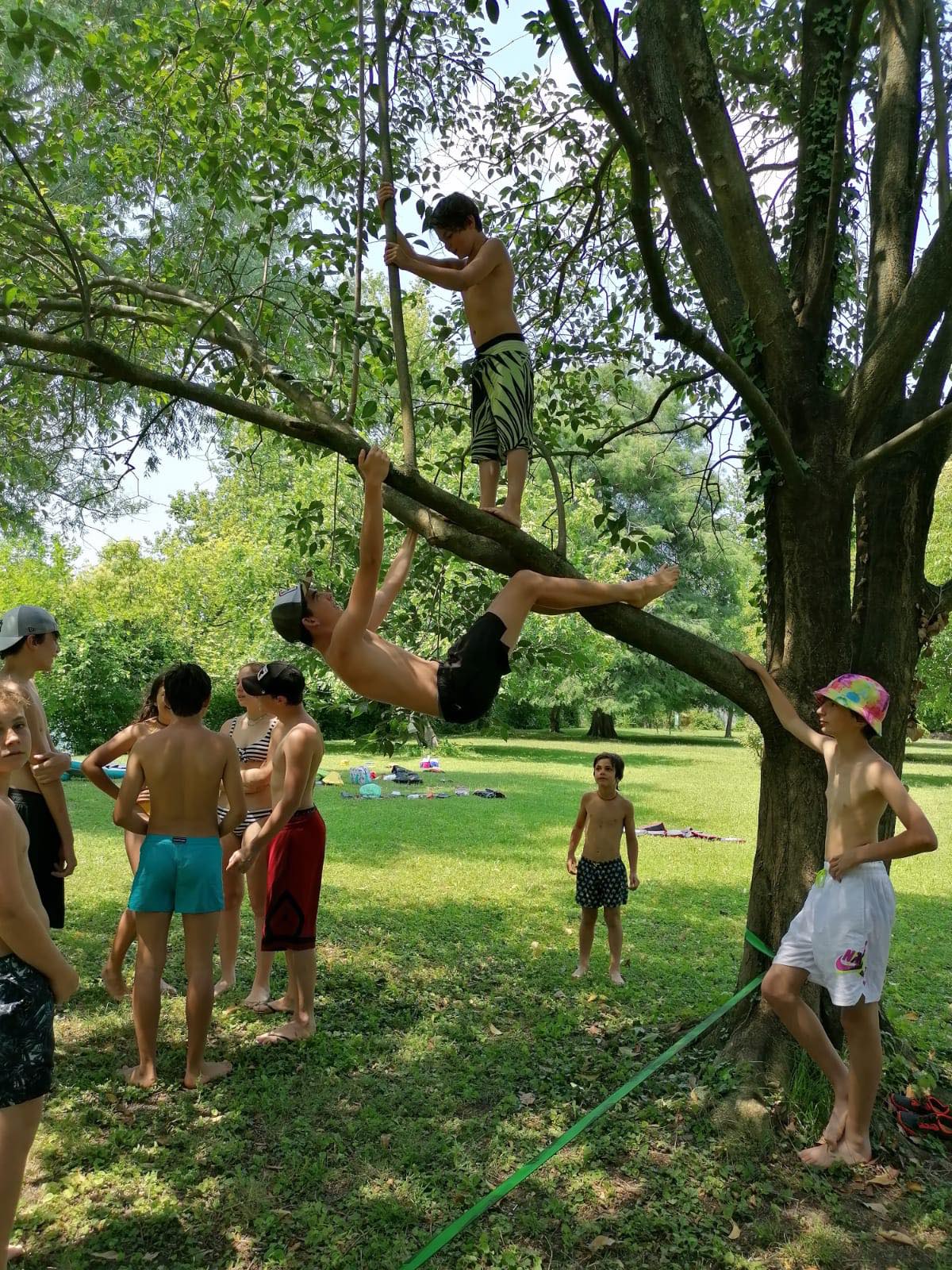 Tree Climb today @ VisitValdadige Camp per Super Giovani! Le attivita prosegu...