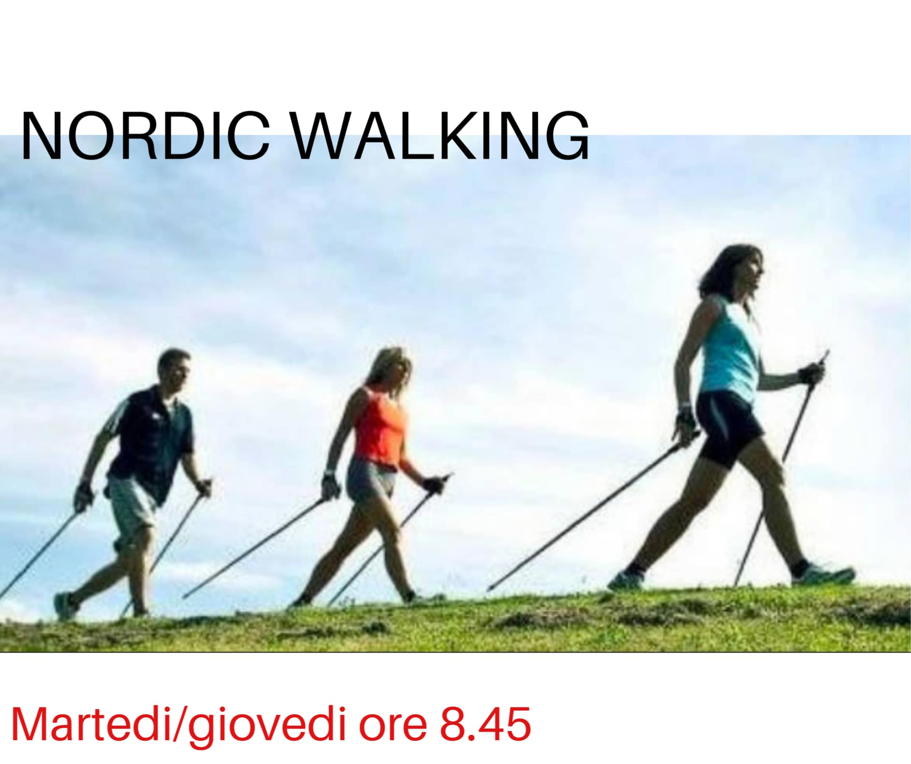 -NordicWalking 
 -Aperitivo ed Assaggini speciali
 Ogni martedì e giovedì mattin...