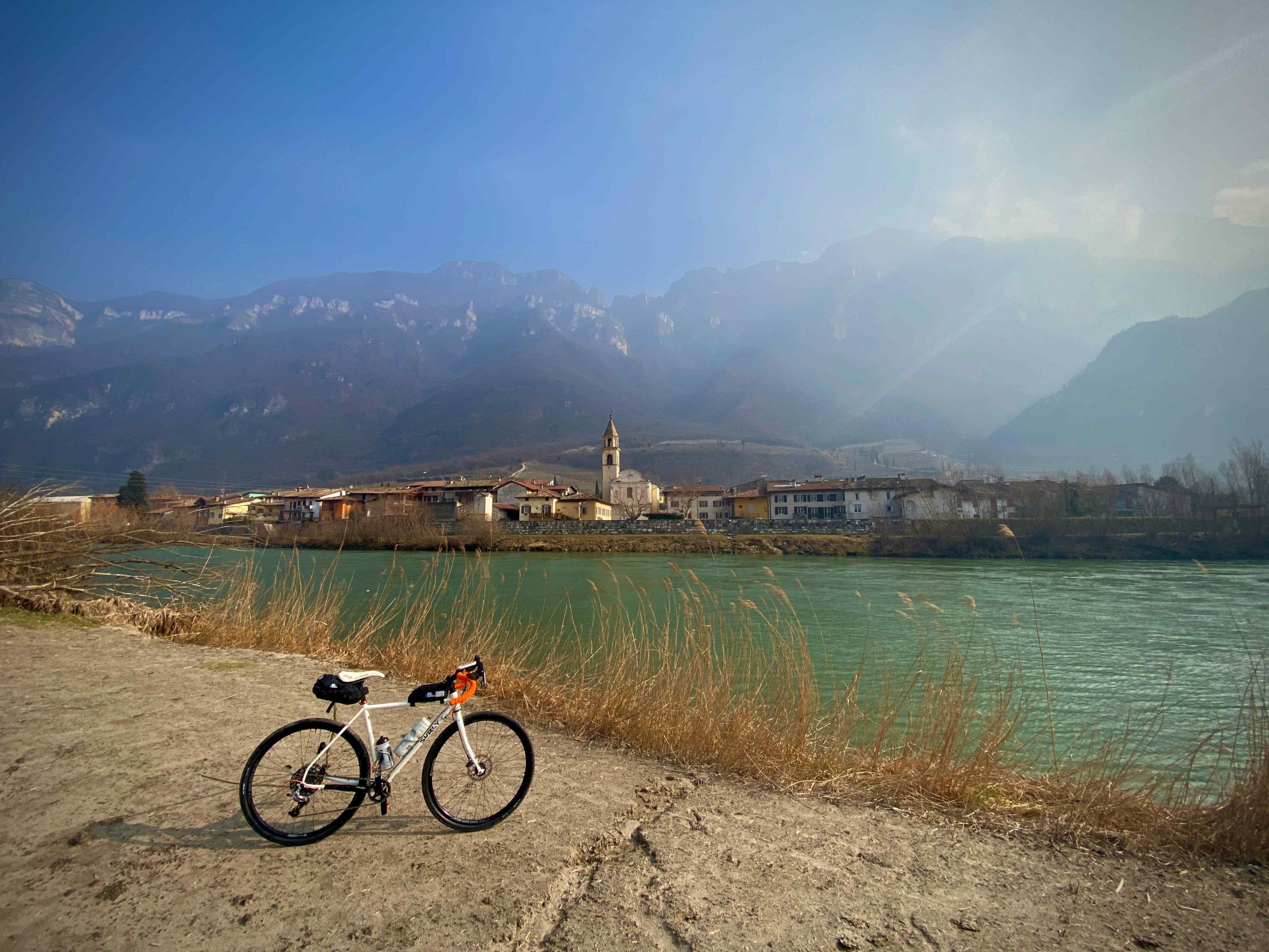 der Radweg Terra dei Forti Adige
