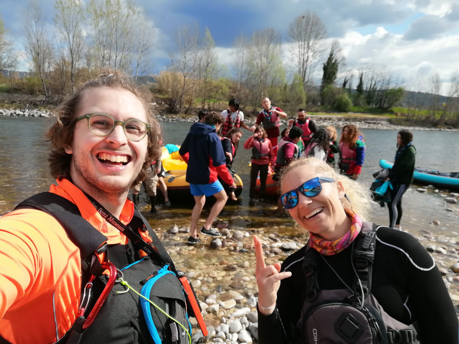  CRAZY GUIDES and HAPPY CUSTOMERS!  Book now your experience in a dinghy or ca ...
