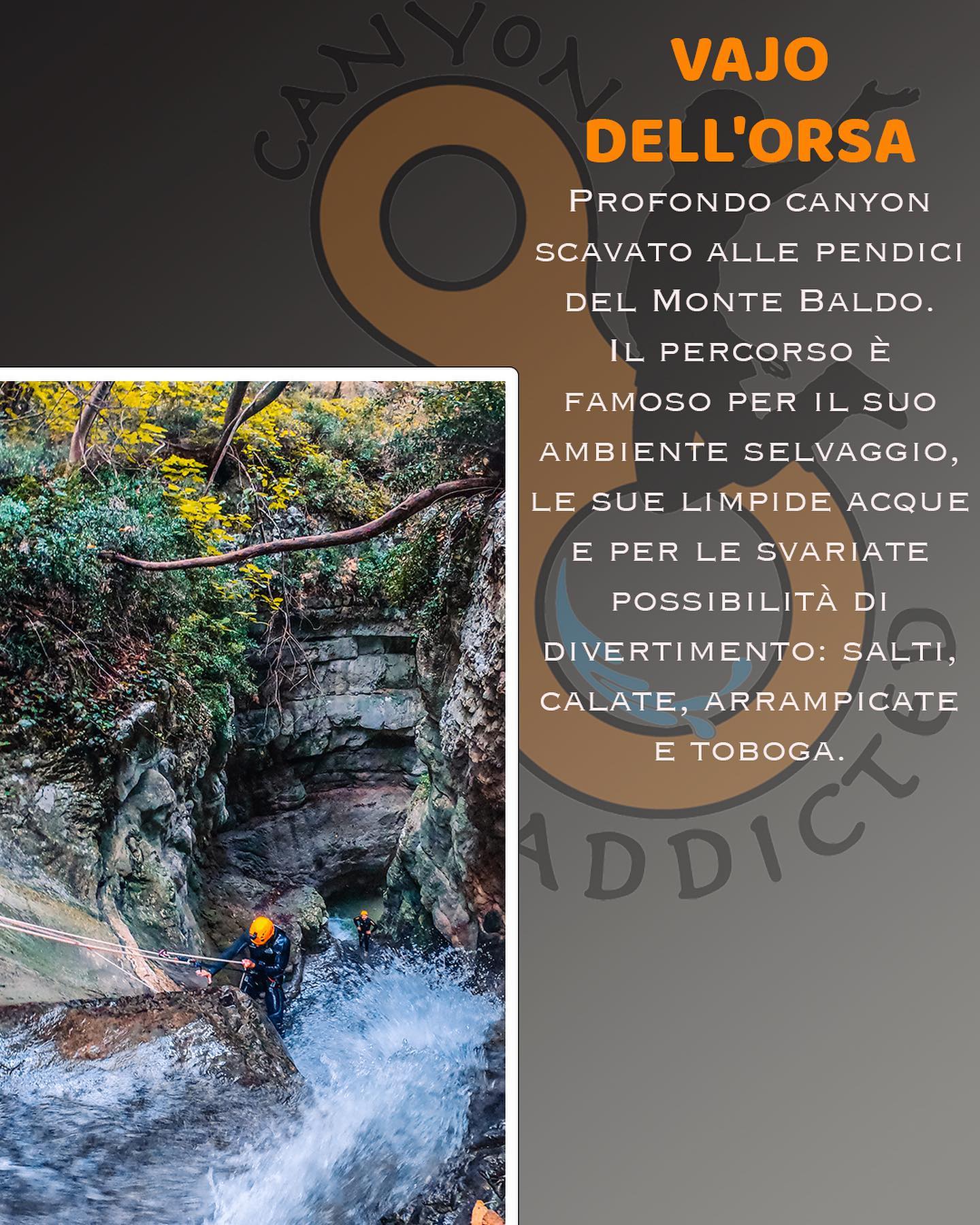 Today we present one of our itineraries IL VAJO DELL'ORSA • • • Deep c ...
