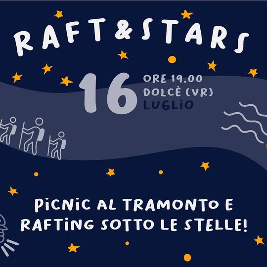 Picnic e Rafting sotto le stelle!